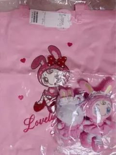 メゾピアノ POPUP トートバッグ ベリエちゃん キティちゃん マスコット