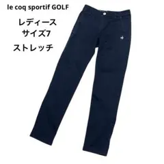 le coq sportif GOLF パンツ ネイビー レディース　サイズ7