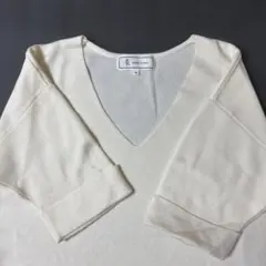 Roni Pichie Vネック半袖ニット 38