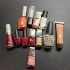 ネイルカラーセット（Dior, OPI, Melinda）