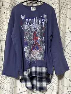 ScoLar スカラー チュニック チェックのサムネイル