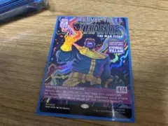 MTG 英語版 Foil 「マッドタイタン、サノス」 ボーダレス MTG 英語版 Foil 「マッドタイタン、サノス」 ボーダレス - メルカリ