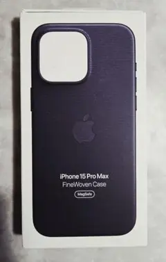 iPhone15 Pro Max FineWoven Case Apple純正品