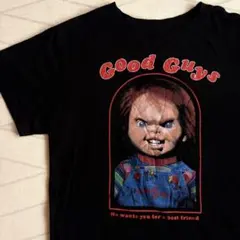 【海外公式】チャッキー Tシャツ GOOD GUYS ホラー映画 XL ブラックのサムネイル
