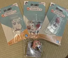SPY×FAMILY スパイファミリー　アクリルスタンド　フィギュアキーホルダー