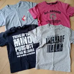 キッズ 半袖Tシャツ 4枚セット 140cm