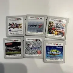 ニンテンドー3DS ゲームソフト6本セット