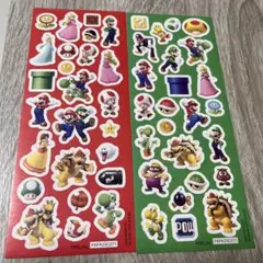 【新品未使用】スーパーマリオキャラクター　シール