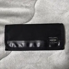 PORTER ブラック ナイロン 長財布 黒