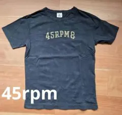 45rpm& ロゴプリント 半袖Tシャツのサムネイル