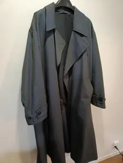 ダークグレー オーバーサイズ トレンチコート L　ユニクロU