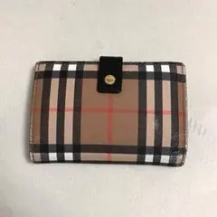 Burberry 二つ折り財布 チェック柄