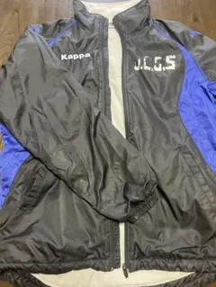 Kappa ナイロンジャケット ブラック ブルー J.C.Sのサムネイル