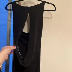 背中セクシーワンピースL