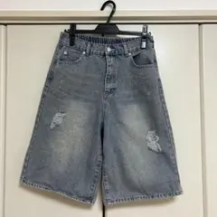 INGNI イング　ダメージ加工 デニムハーフパンツ　サイズM 未使用品に近い
