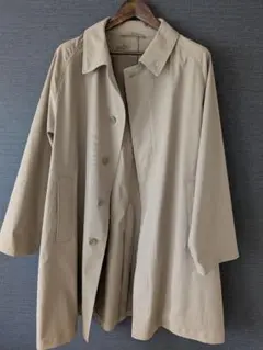 無印良品　ステンカラーコート　ベージュ　L