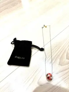み*い様 HAKUZA 箔座 ネックレス ピンク 金箔 美品のサムネイル
