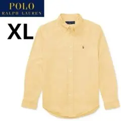 705 ポロ ラルフローレン 長袖　ボーイズサイズ XL イエロー　未使用品
