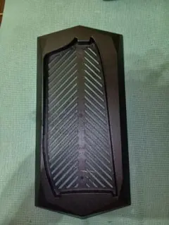 PS5 縦置きスタンド 黒 通気性デザイン