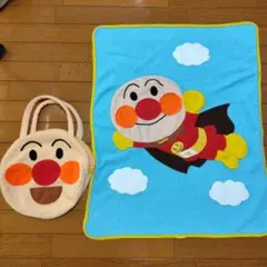 アンパンマン ブランケットとバッグセット