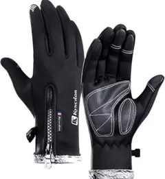 手袋 撥水加工 秋 冬 裏起毛 防寒 スポーツ スマホ対応 アウトドアグローブ