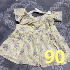 petit main プティマイン【90】ベビーサイズ　ノースリーブチュニック