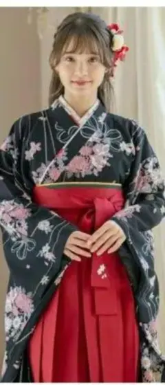 【2点セット】卒業式　袴160センチ　＆　ブーツ