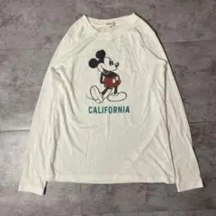 OZOC ミッキーマウス 長袖Tシャツ ホワイト 38のサムネイル