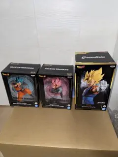 ドラゴンボール ベジット ゴクウブラック 超サイヤ人ロゼ 孫悟空 3種セット