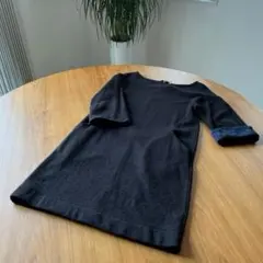 FINESSE フィネス ふわもこルームウェアワンピース 茶系