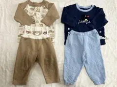 80cm ベビーパジャマ セット ユニクロ　西松屋 長袖 ルームウェア 男の子