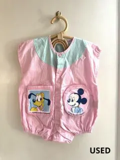 ミッキー　ディズニー　ロンパース　90
