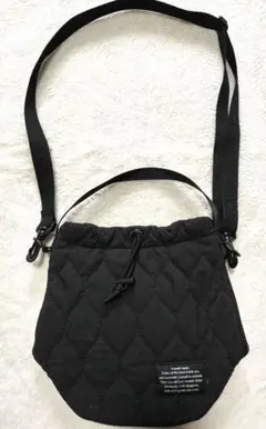 GU×UNDERCOVER コラボ キルティング サコッシュ 黒