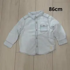 ZARA デニムシャツ　86cm