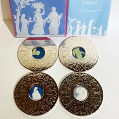 ウェッジウッド ジャスパー コースター4枚セット 新品