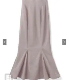 GRLハイウエストマーメイドツイルスカート [rut596]