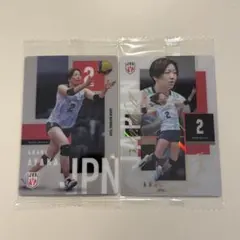 女子日本代表ツインウエハース 荒木彩花