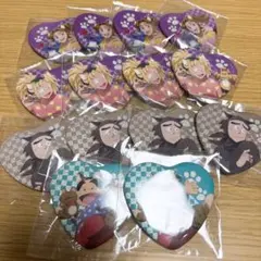 忍たま乱太郎 ナンジャタウン ハート缶バッジ セット