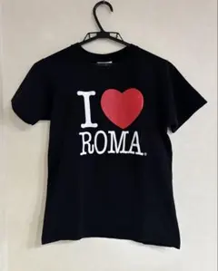 I LOVE ROMA Tシャツ ブラック S