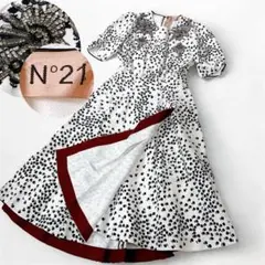 SALE✨ヌメロヴェントゥーノ N°21アシンメトリーワンピース 花柄　40 L