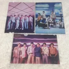 SixTONES 特典クリアファイル 3枚 まとめ売り