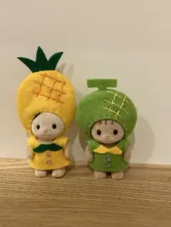 シルバニアファミリー　着せ替え服　パイナップルとメロンのサムネイル