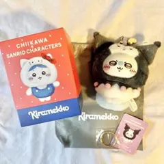 ちいかわ×サンリオキャラクターズ Kiramekko モモンガ×クロミ