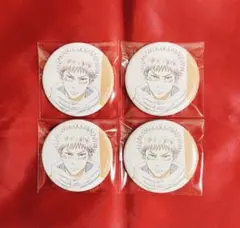 アニメーション 呪術廻戦展 虎杖悠仁 原画缶バッジ 渋谷事変 4点