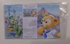 ダッフィー ポストカード 3枚セット