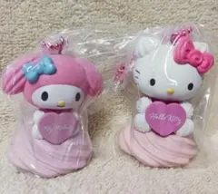 サンリオ ホイップクリームマスコット マイメロディ キティ 2点セット