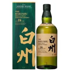 サントリー 白州 18年 シングルモルト ウイスキー 箱付きのサムネイル