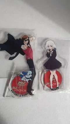 ゾンビランドサガ　ドラ鳥　アクリルスタンド 2個セット　おまけ（門司港レトロ）