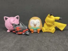 ポケモン　おやすみフレンズ　フィギュア　４体セット