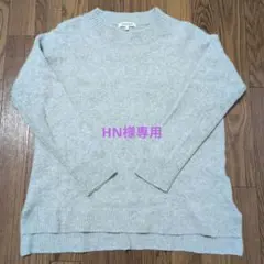 グローバルワーク GLOBAL WORK グレー ニット L